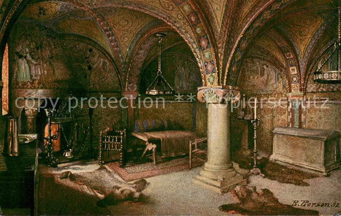 Eisenach Thueringen Wartburg Kemenate der heiligen Elisabeth Berthold Pierson Ku