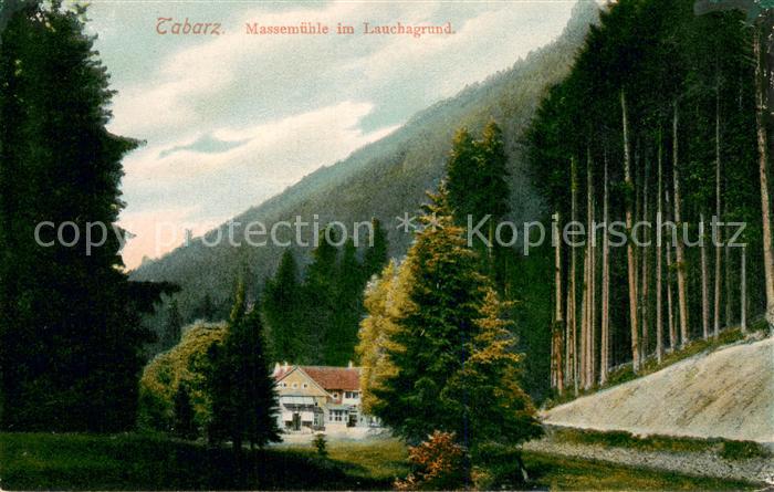 Tabarz Gasthaus Massemuehle im Lauchagrund Thueringer Wald