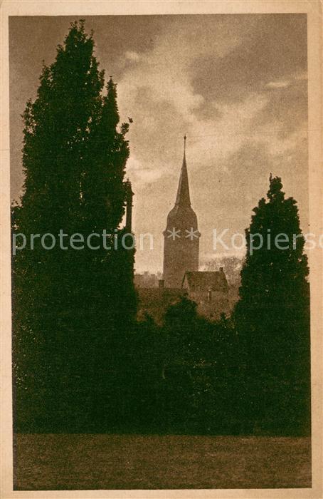 Weimar  Thueringen Blick auf die Jakobskirch