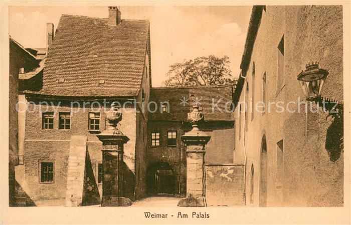 Weimar  Thueringen Am Palais