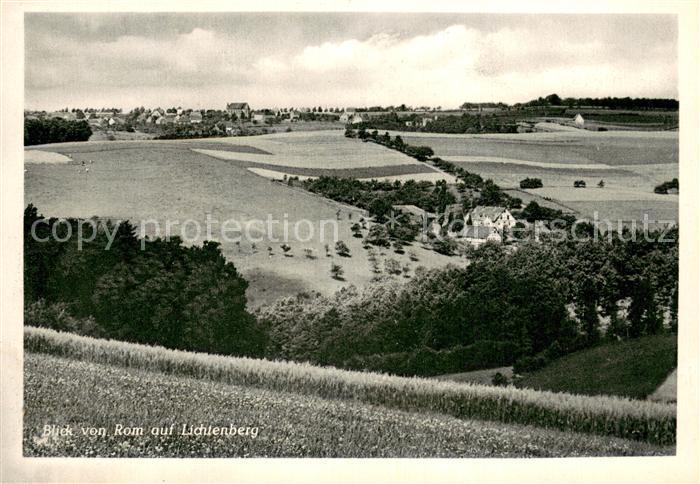 Rom Morsbach Panorama Blick auf Lichtenberg