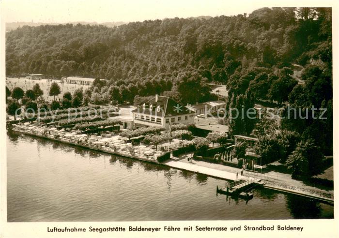Bredeney Seegaststaette Baldeneyer Faehre Seeterrasse Strandbad Baldeney Baldene