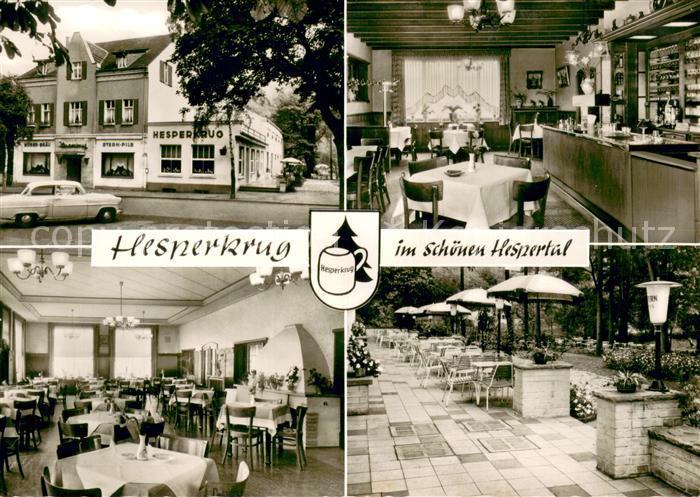 Heidhausen Essen Gaststaette Restaurant Hesperkrug Gastraum Terrasse