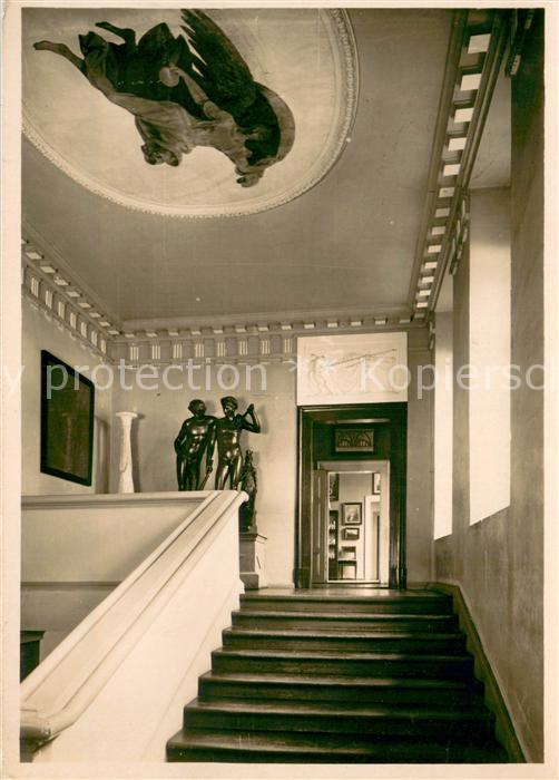 Weimar  Thueringen Goethe Nationalmuseum Treppenaufgang