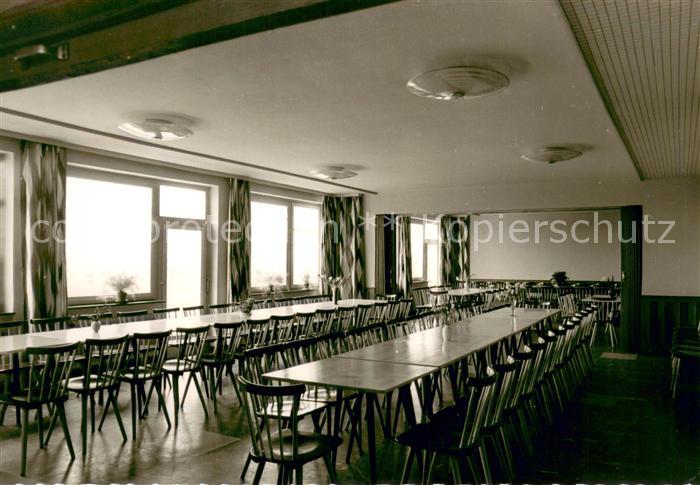 Laubach Hessen Jugendherberge Haus der Jugend am Ramsberg Speiseraum