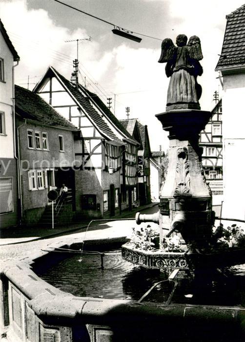 Laubach Hessen Brunnen Altstadt