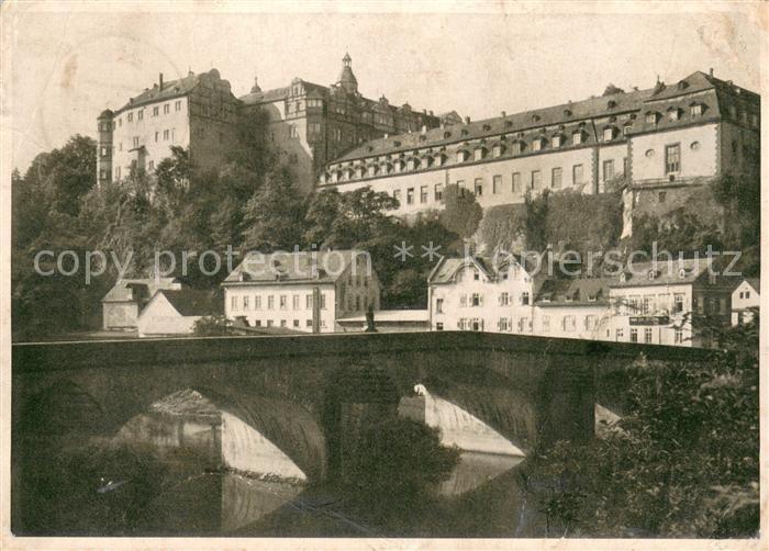 Weilburg Blick zum Schloss
