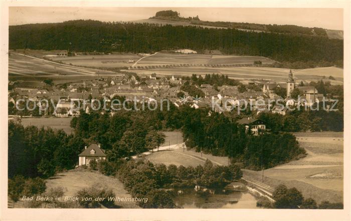 Bad Berka Blick von der Wilhelmsburg