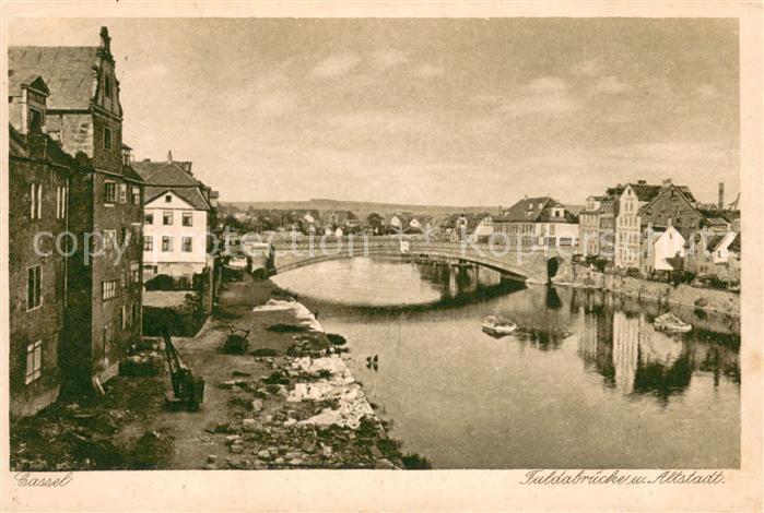 Cassel Kassel Fuldabruecke Altstadt