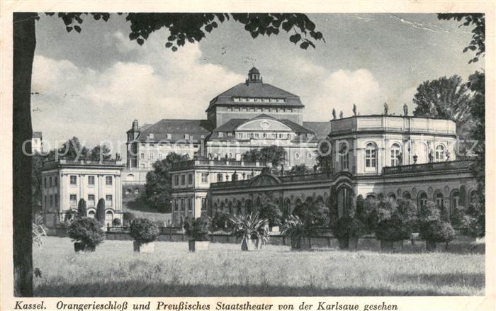 KAssEL  CITY Orangerieschloss und Preussisches Staatstheater