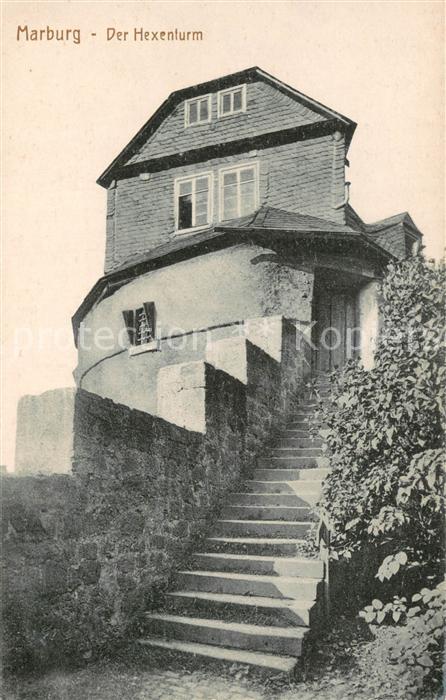 Marburg Lahn Der Hexenturm