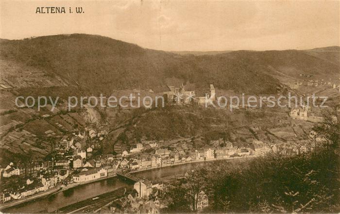 Altena Lenne Panorama