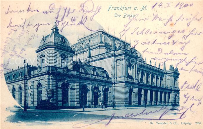 Frankfurt Main Die Boerse
