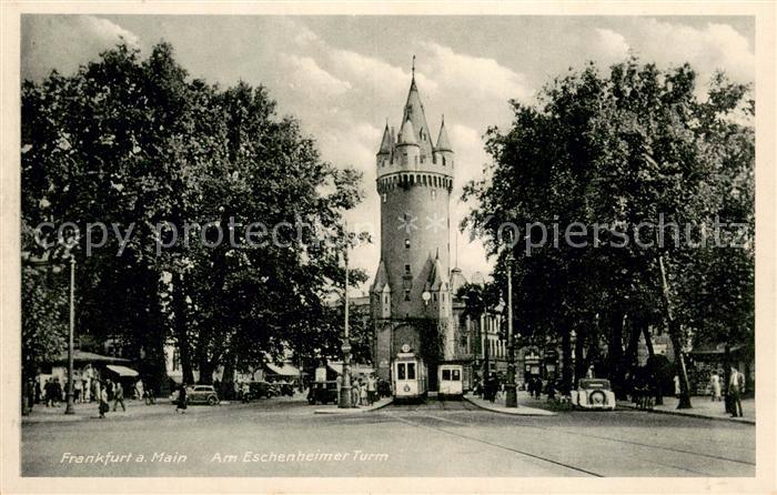 Frankfurt Main Am Eschenheimer Turm