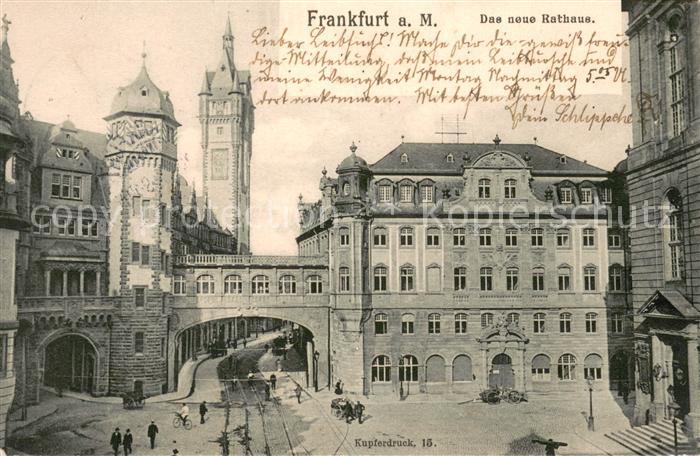 Frankfurt Main Neues Rathaus