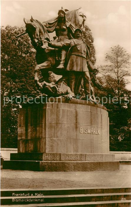 Frankfurt Main Bismarckdenkmal
