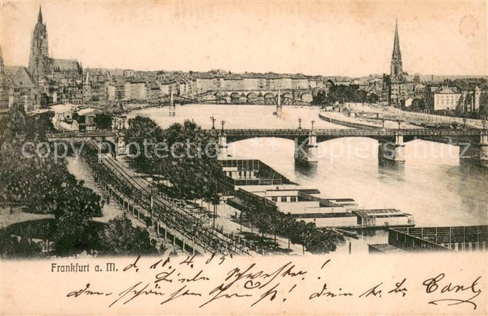 Frankfurt Main Panorama