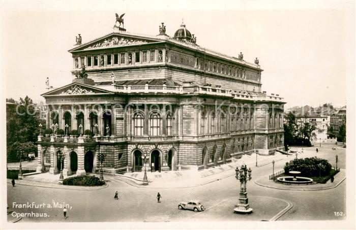 Frankfurt Main Opernhaus