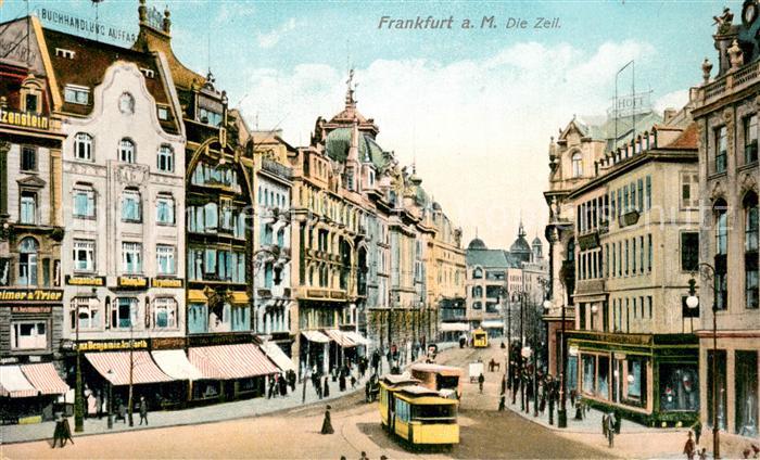 Frankfurt Main Die Zeil