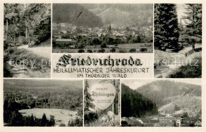 Friedrichroda Teilansichten