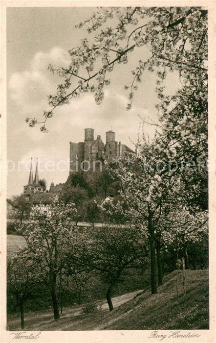 Hanstein Burg Hanstein Werratal
