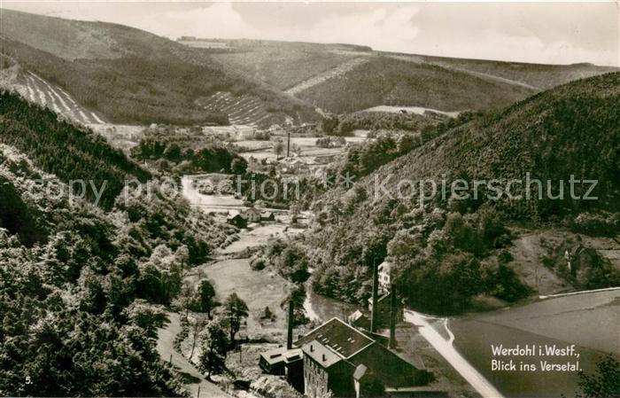 Werdohl Blick ins Versetal