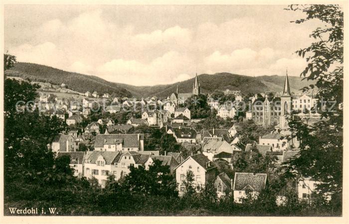 Werdohl Stadtansicht