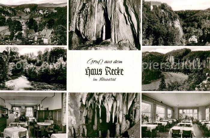 Binolen Haus Recke Gastraeume Panorama Tropfsteinhoehle