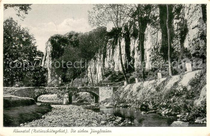 Binolen Hoennetal mit Die sieben Jungfrauen