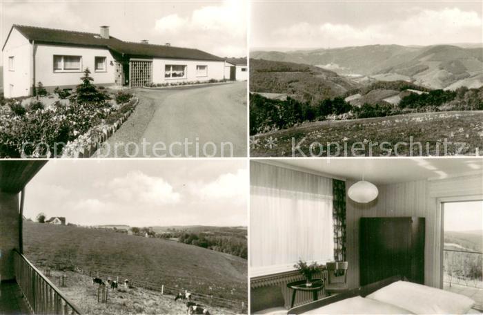 Wiblingwerde Landwirtschaft und Pension August Dresel Panorama Gaestezimmer