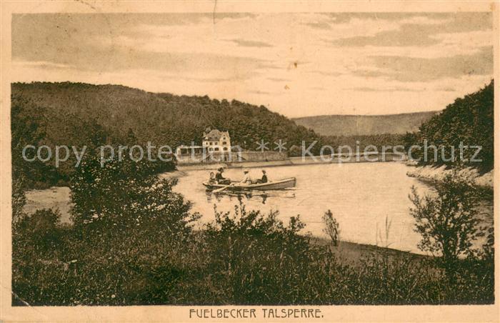 Altena Lenne Fuelbecker Talsperre