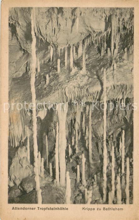 Attendorn Tropfsteinhoehle Krippe zu Bethlehem