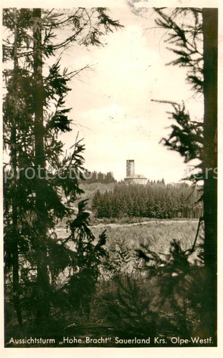 Olpe Meschede Aussichtsturm Hohe Bracht