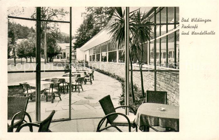 Bad Wildungen Parkcafe und Wandelhalle