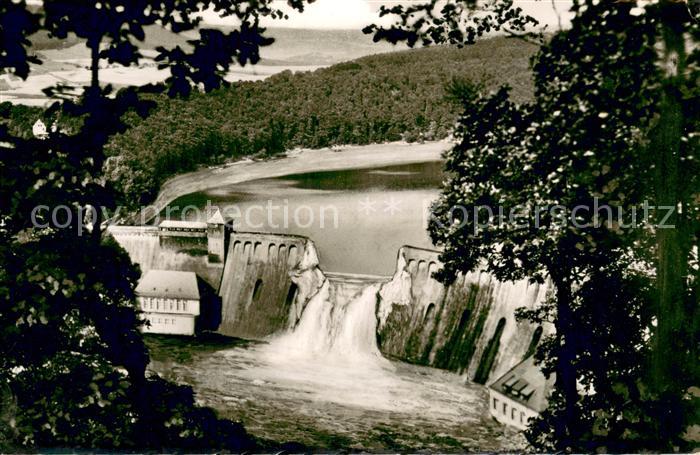 Edersee Sperrmauer 1943 zerstoert