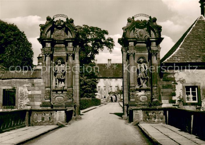 Hoexter Weser Schloss Corvey Schlosseingang
