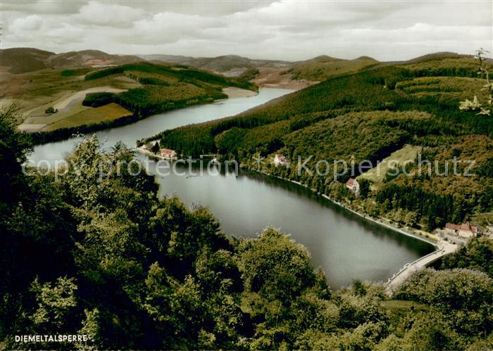 Waldeck Edersee Blick vom Eisenberg