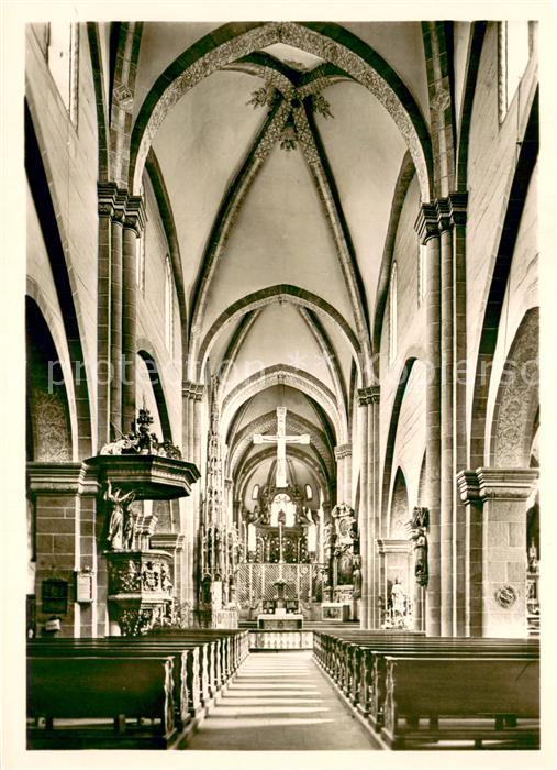 Fritzlar Stiftskirche St Peter Langhaus und Chor