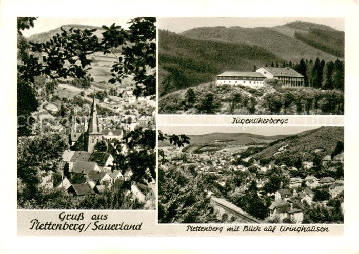 Plettenberg Jugendherberge Blick auf Eiringhausen