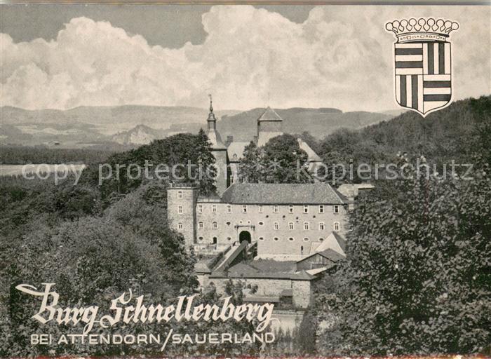 Attendorn Burg Schnellenberg Panorama