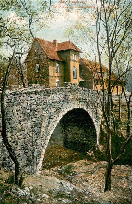 Bad Harzburg Partie auf dem Burgberg