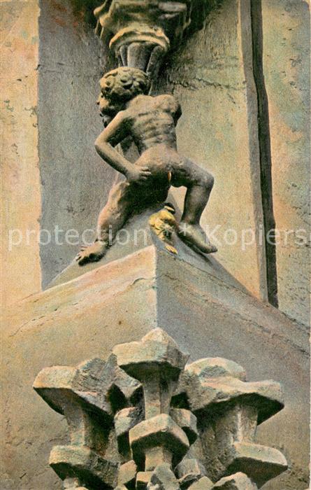 GOSLAR Harz Niedersachsen Dukaten Maennchen am Kaiserworth