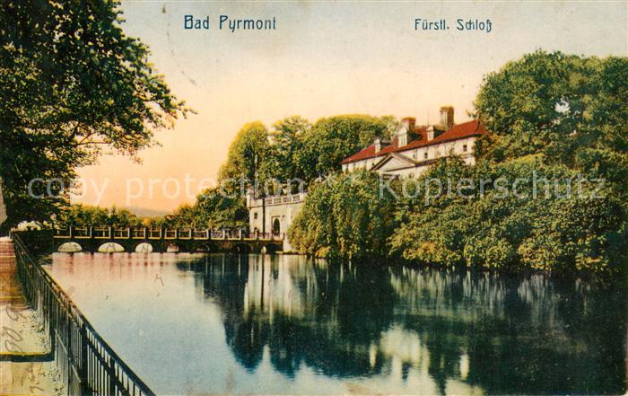 Bad Pyrmont Fuerstl Schloss
