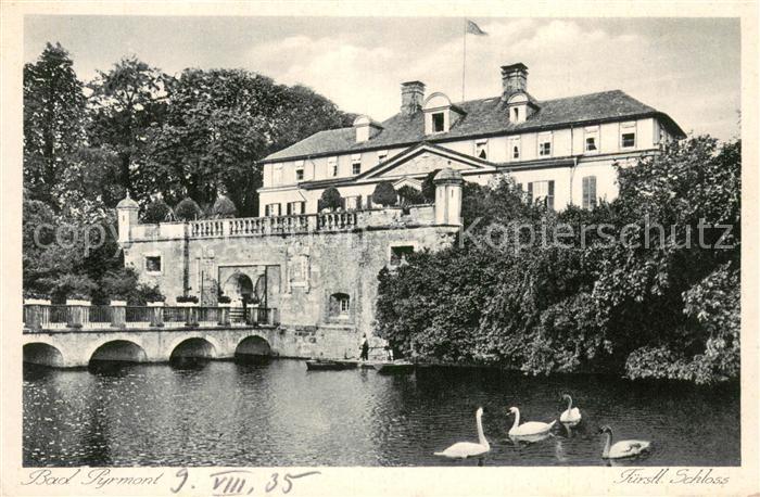 Bad Pyrmont Fuerstl Schloss