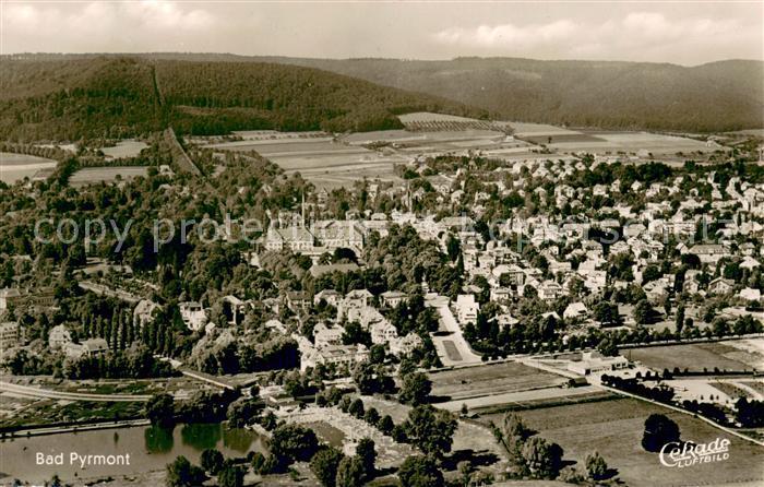 Bad Pyrmont Fliegeraufnahme