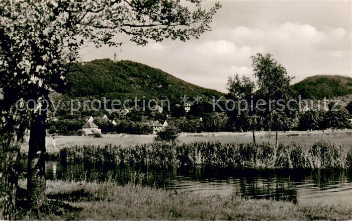 Eschwege Werrapartie mit den Leuchtbergen