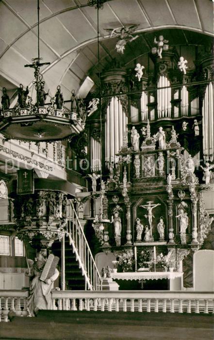 Clausthal-Zellerfeld Goslar Niedersachsen Marktkirche Zum Heiligen Geist Inneres