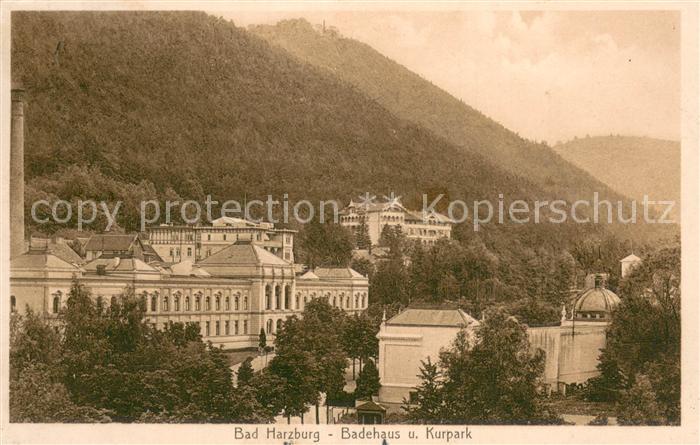 Bad Harzburg Badehaus und Kurpark