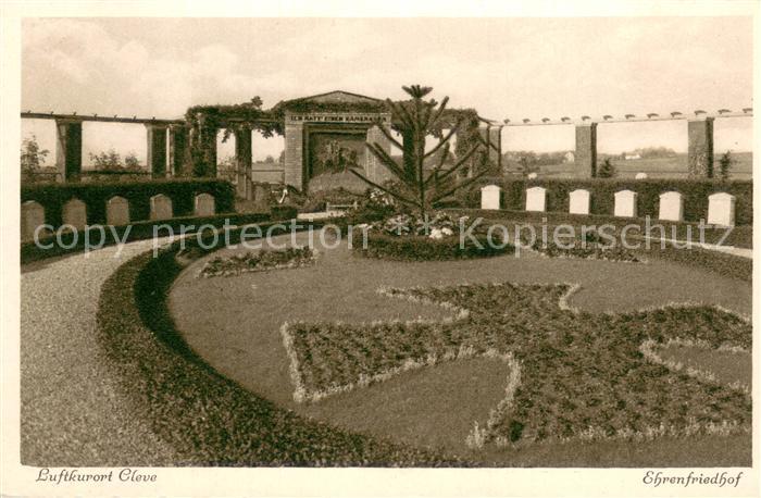 Cleve Kleve Bad Ehrenfriedhof