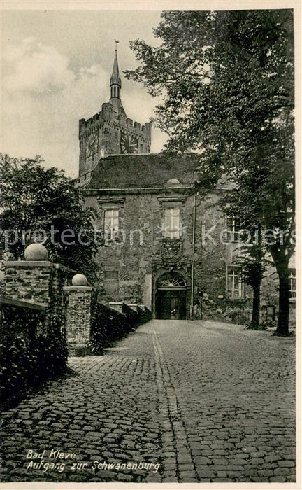 Bad Kleve Aufgang zur Schwanenburg